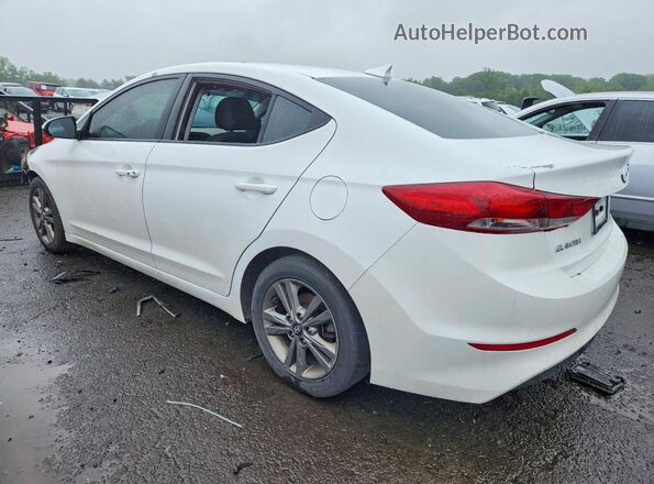 5NPD84LF3JH299408 2018 HYUNDAI ELANTRA White Tył lewy