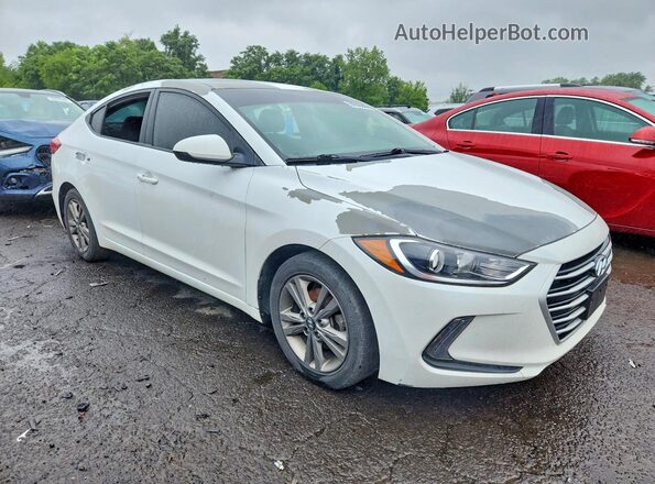 5NPD84LF3JH299408 2018 HYUNDAI ELANTRA White Przód prawy