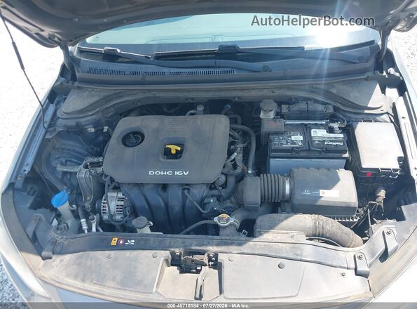 5NPD84LF3JH305627 2018 HYUNDAI ELANTRA Серый Вид сзади
