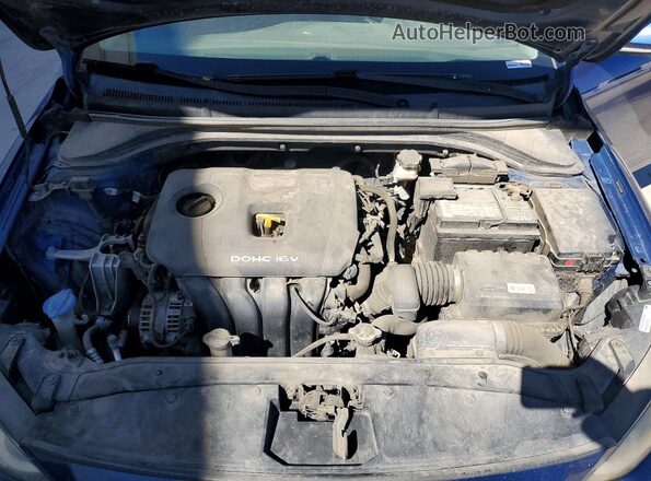 5NPD84LF3JH328938 2018 HYUNDAI ELANTRA Blue Vista interior trasera