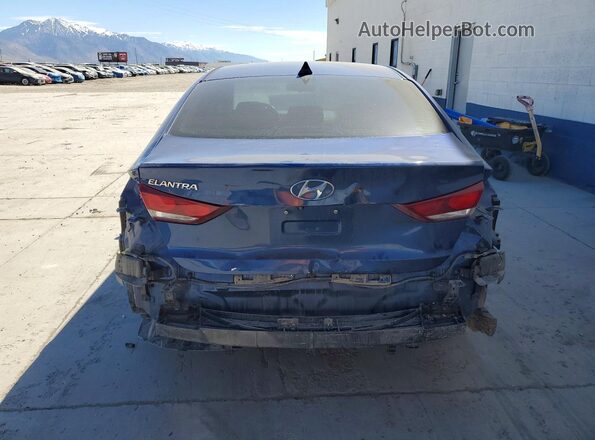 5NPD84LF3JH328938 2018 HYUNDAI ELANTRA Blue Vista trasera