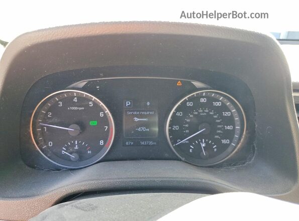 5NPD84LF3JH328938 2018 HYUNDAI ELANTRA Blue Vista del cuadro de instrumentos