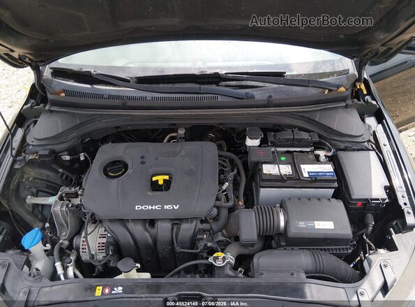 5NPD84LF3JH342080 2018 HYUNDAI ELANTRA Black Вид ззаду