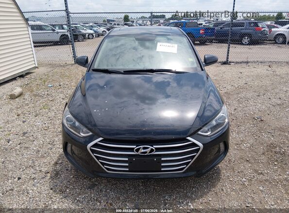 5NPD84LF3JH342080 2018 HYUNDAI ELANTRA Black Вид щитка приладів