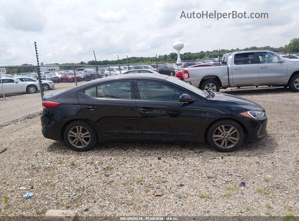 5NPD84LF3JH342080 2018 HYUNDAI ELANTRA Black Вид задньої частини салону