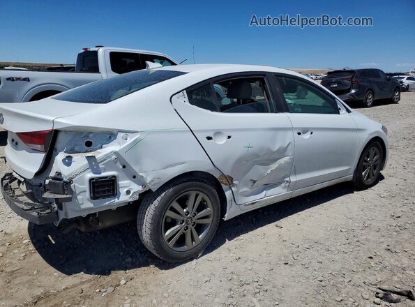 5NPD84LF3JH343245 2018 HYUNDAI ELANTRA White უკანა მარჯვენა