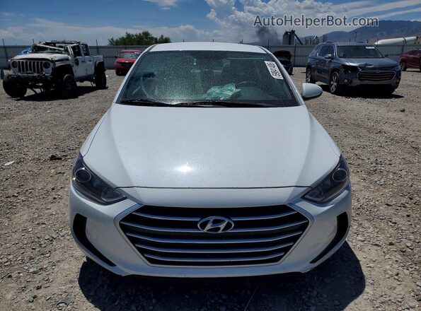 5NPD84LF3JH343245 2018 HYUNDAI ELANTRA White წინა ხედი