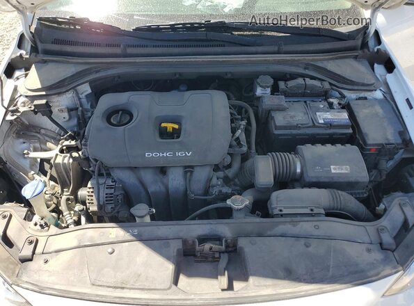 5NPD84LF3JH343245 2018 HYUNDAI ELANTRA White უკანა სალონის ხედი