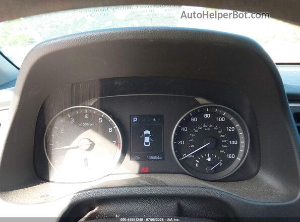5NPD84LF3JH352284 2018 HYUNDAI ELANTRA Red Հետևի նստատեղերի տեսք