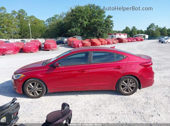 5NPD84LF3JH352284 2018 HYUNDAI ELANTRA Red Սալոնի 360 աստիճան տեսք