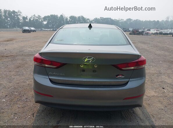5NPD84LF3JH358389 2018 HYUNDAI ELANTRA Gray 