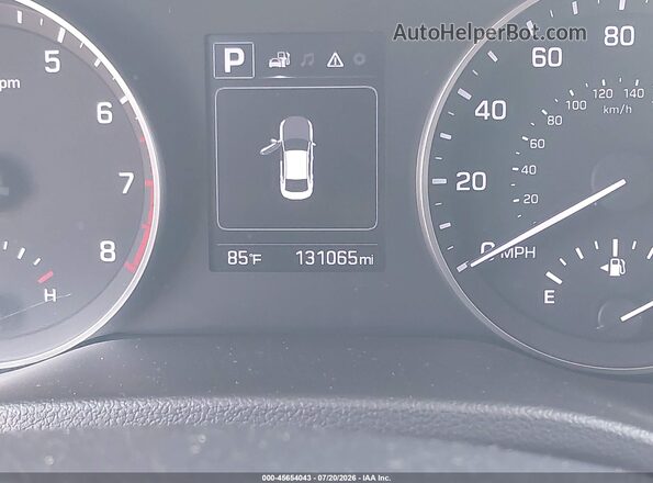 5NPD84LF3JH358845 2018 HYUNDAI ELANTRA Gray Հետևի նստատեղերի տեսք
