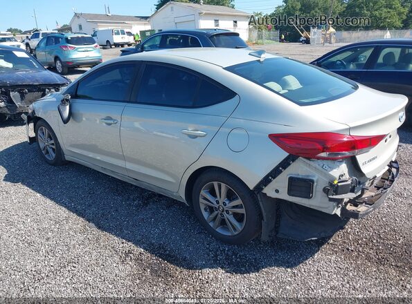5NPD84LF3JH358845 2018 HYUNDAI ELANTRA Gray Հետևի ձախ