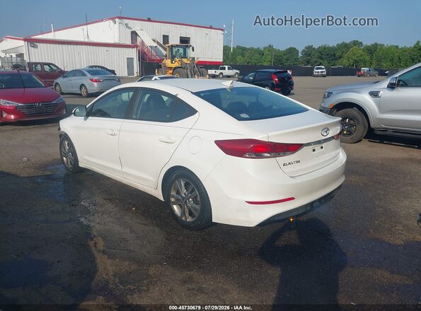 5NPD84LF3JH363592 2018 HYUNDAI ELANTRA White Հետևի ձախ
