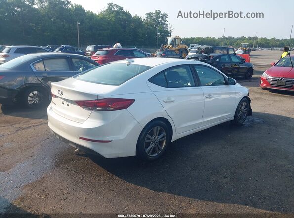 5NPD84LF3JH363592 2018 HYUNDAI ELANTRA White Հետևի աջ