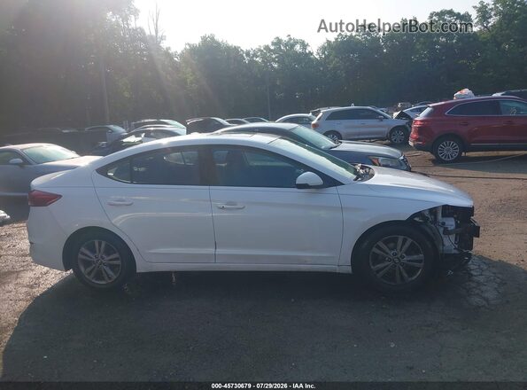 5NPD84LF3JH363592 2018 HYUNDAI ELANTRA White Սալոնի հետևի տեսք