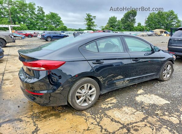 5NPD84LF3JH383048 2018 HYUNDAI ELANTRA Black Trasero derecho