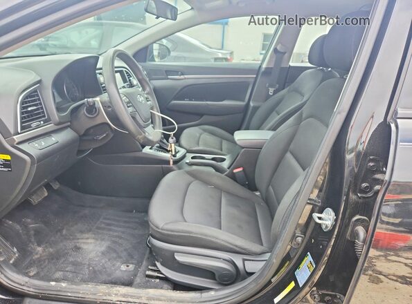 5NPD84LF3JH383048 2018 HYUNDAI ELANTRA Black Vista interior delantera