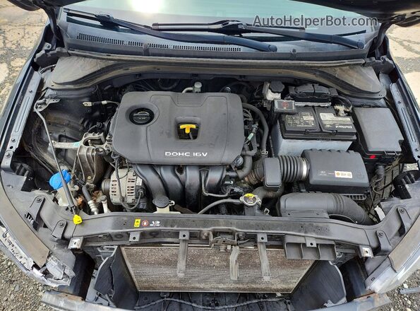 5NPD84LF3JH383048 2018 HYUNDAI ELANTRA Black Vista interior trasera