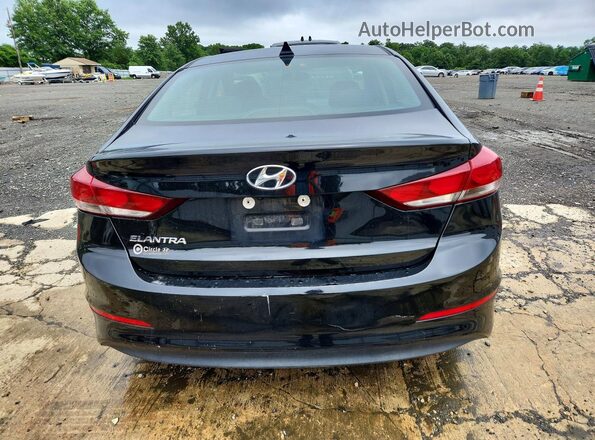 5NPD84LF3JH383048 2018 HYUNDAI ELANTRA Black Vista trasera