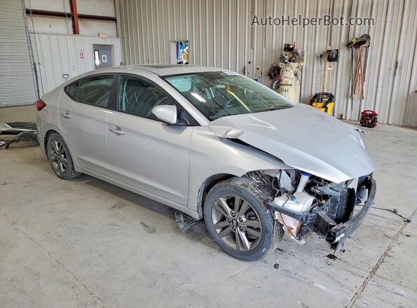 5NPD84LF3JH390386 2018 HYUNDAI ELANTRA Silver Delantero derecho