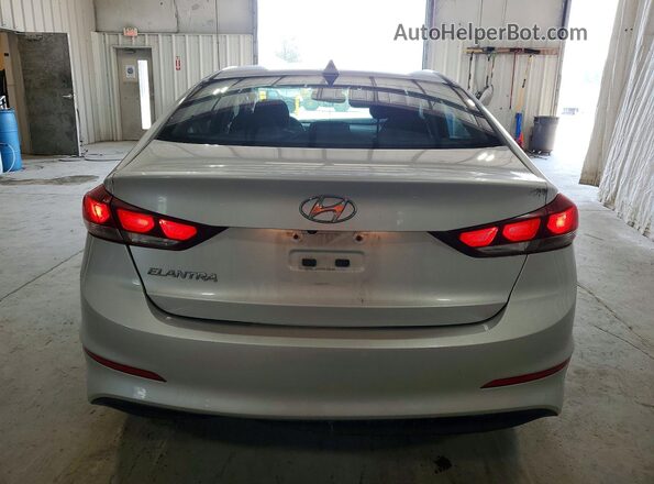 5NPD84LF3JH390386 2018 HYUNDAI ELANTRA Silver Vista trasera