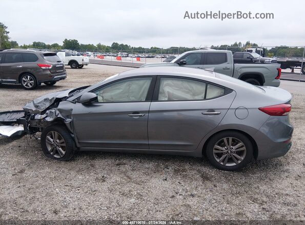 5NPD84LF3JH395135 2018 HYUNDAI ELANTRA Gray Панорамний вид салону 360°