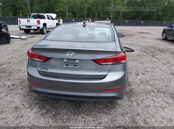 5NPD84LF3JH395135 2018 HYUNDAI ELANTRA Gray 