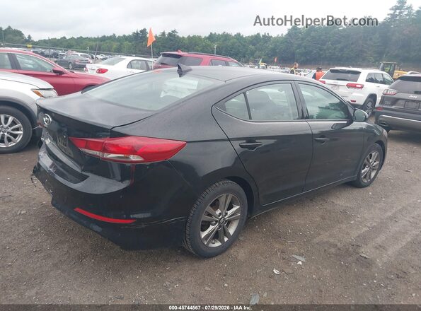 5NPD84LF3JH396219 2018 HYUNDAI ELANTRA Black Задня права чверть