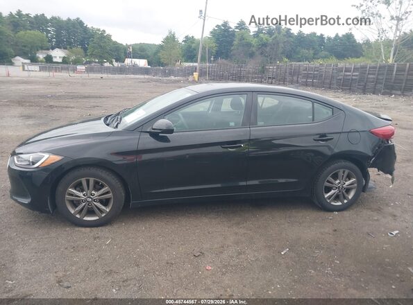 5NPD84LF3JH396219 2018 HYUNDAI ELANTRA Black Панорамний вид салону 360°