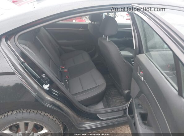 5NPD84LF3JH396219 2018 HYUNDAI ELANTRA Black Вид наклейки з VIN-кодом