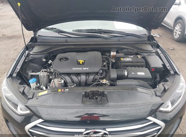 5NPD84LF3JH396219 2018 HYUNDAI ELANTRA Black Вид ззаду