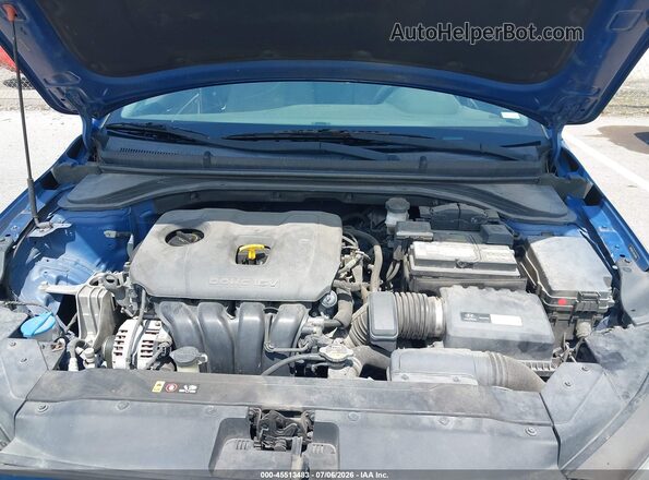 5NPD84LF3KH430984 2019 HYUNDAI ELANTRA Blue Вид ззаду