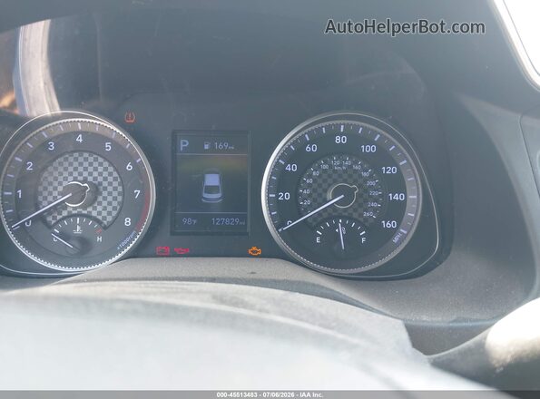 5NPD84LF3KH430984 2019 HYUNDAI ELANTRA Blue Вид задніх сидінь