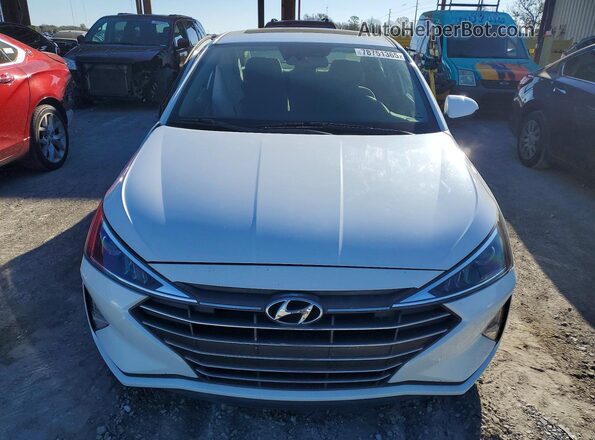 5NPD84LF3KH432380 2019 HYUNDAI ELANTRA White Вид спереду