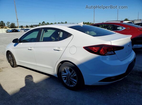 5NPD84LF3KH432380 2019 HYUNDAI ELANTRA White Задня ліва чверть