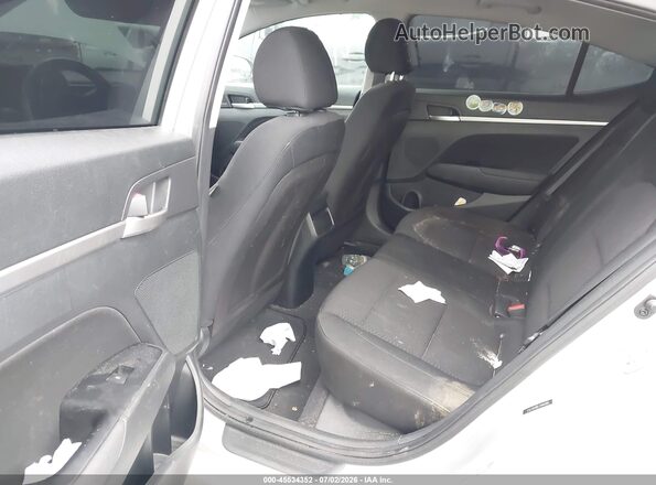 5NPD84LF3KH457313 2019 HYUNDAI ELANTRA Silver Widok naklejki z numerem VIN