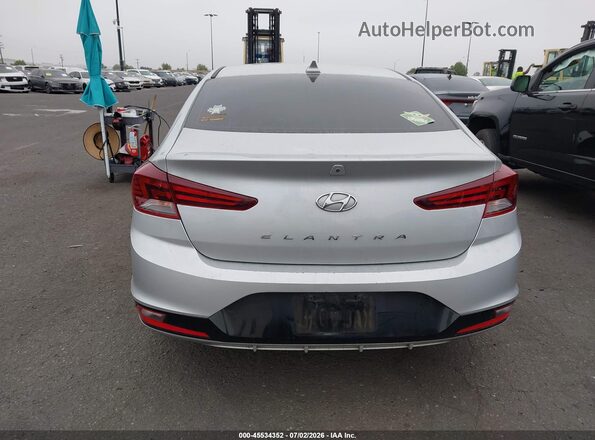 5NPD84LF3KH457313 2019 HYUNDAI ELANTRA Silver 