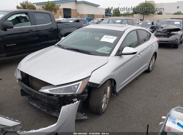 5NPD84LF3KH457313 2019 HYUNDAI ELANTRA Silver Przód lewy