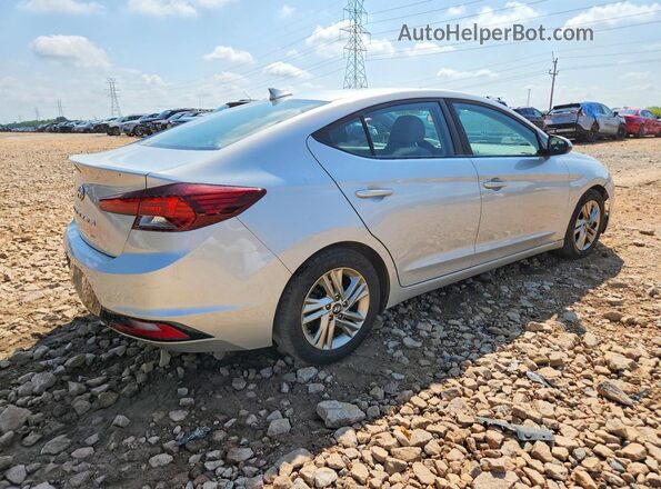 5NPD84LF3KH468070 2019 HYUNDAI ELANTRA Silver უკანა მარჯვენა