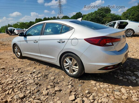 5NPD84LF3KH468070 2019 HYUNDAI ELANTRA Silver უკანა მარცხენა