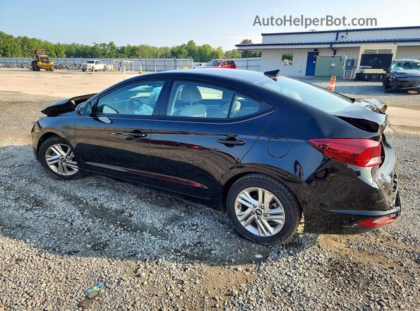 5NPD84LF3KH484043 2019 HYUNDAI ELANTRA Black Հետևի ձախ