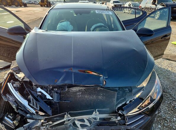 5NPD84LF3KH484043 2019 HYUNDAI ELANTRA Black Սալոնի հետևի տեսք