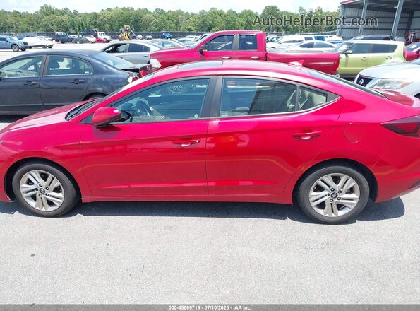 5NPD84LF3LH516653 2020 HYUNDAI ELANTRA Red Vista interior de 360 grados