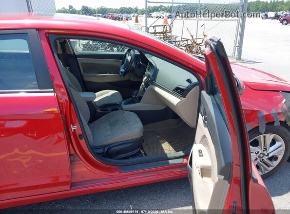 5NPD84LF3LH516653 2020 HYUNDAI ELANTRA Red Vista interior delantera