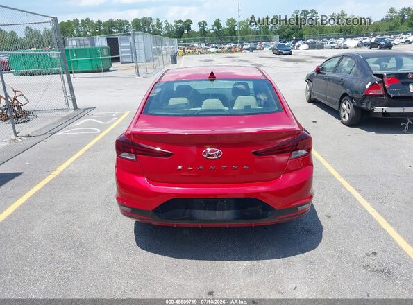 5NPD84LF3LH516653 2020 HYUNDAI ELANTRA Red 