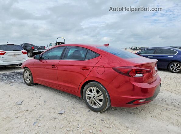5NPD84LF3LH517074 2020 HYUNDAI ELANTRA Красный Задняя левая четверть