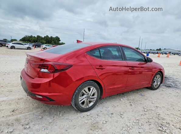 5NPD84LF3LH517074 2020 HYUNDAI ELANTRA Красный Задняя правая четверть