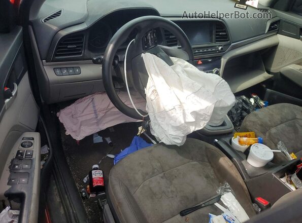 5NPD84LF3LH540984 2020 HYUNDAI ELANTRA Red წინა პანელის ხედი
