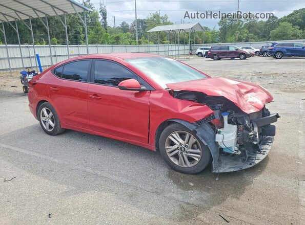 5NPD84LF3LH540984 2020 HYUNDAI ELANTRA Red წინა მარჯვენა